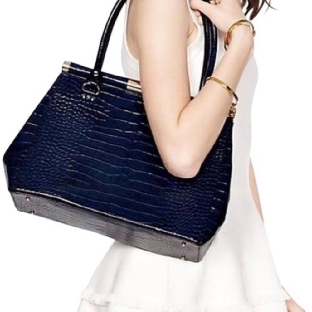 NWT Kate Spade Knightsbridge Constance Croc Purse